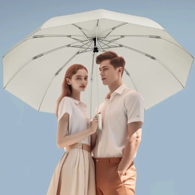 Ring buckle umbrella, Reflective Safety Strip, Sturdy Windproof, Travel Portable-Festivesl