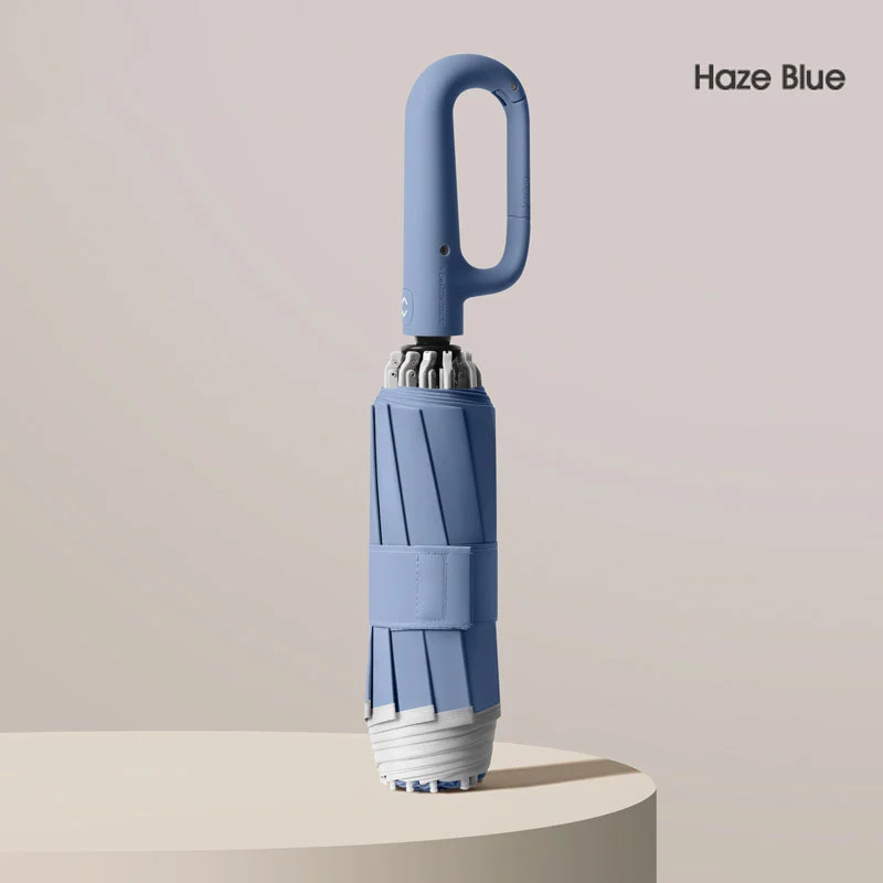 Ring buckle umbrella, Reflective Safety Strip, Sturdy Windproof, Travel Portable-Festivesl