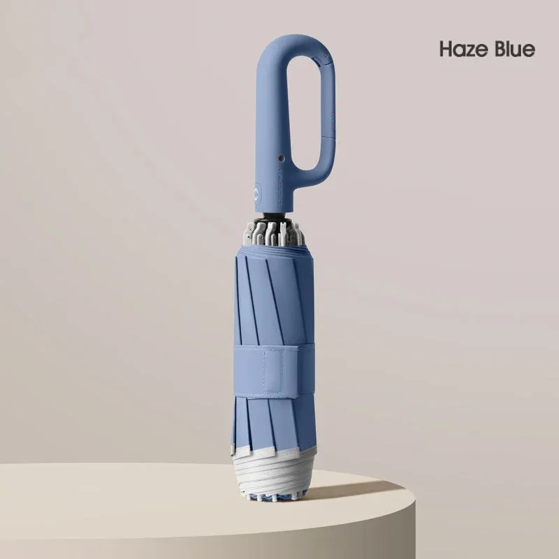 Ring buckle umbrella, Reflective Safety Strip, Sturdy Windproof, Travel Portable-Festivesl