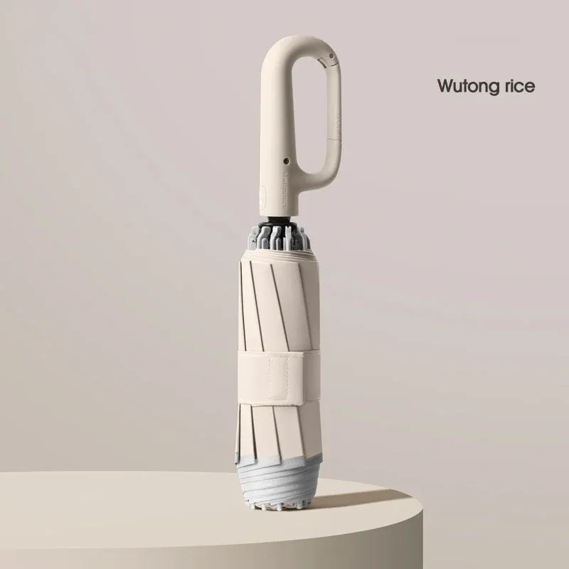 Ring buckle umbrella, Reflective Safety Strip, Sturdy Windproof, Travel Portable-Festivesl