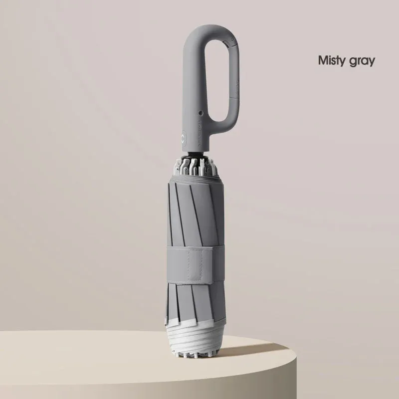 Ring buckle umbrella, Reflective Safety Strip, Sturdy Windproof, Travel Portable-Festivesl