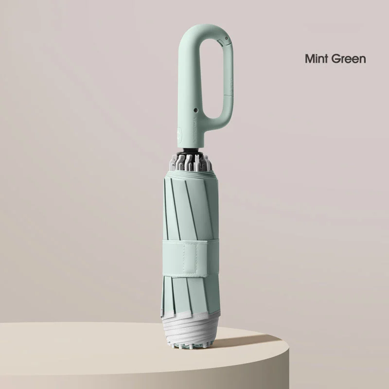 Ring buckle umbrella, Reflective Safety Strip, Sturdy Windproof, Travel Portable-Festivesl