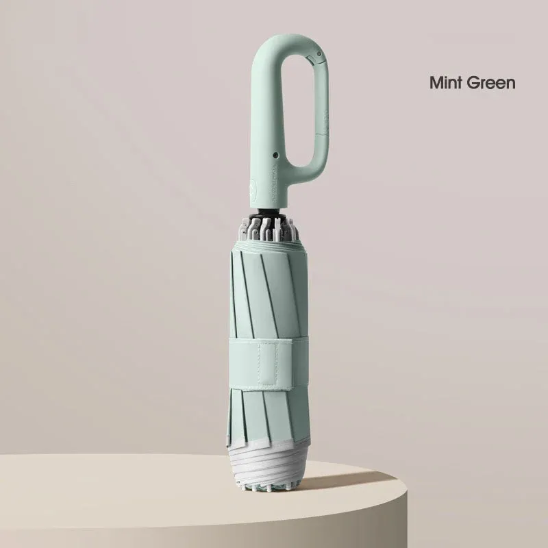 Ring buckle umbrella, Reflective Safety Strip, Sturdy Windproof, Travel Portable-Festivesl