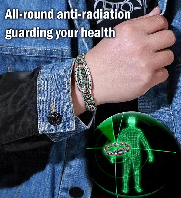 Turquoise Six-character Mantra Nine-eyed Dzi Bead Bracelet-Festivesl