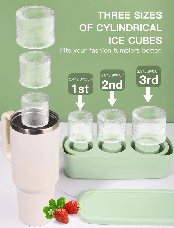 Ice Cube Tray for Tumbler Cup-Festivesl