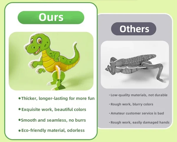 🏆2024 BEST TOY🔥Educational 3D Cartoon Puzzle-Festivesl