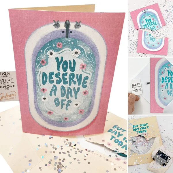 💖Mother's Day Sale🤣Joker Greeting Prank Card👩🏻-Festivesl