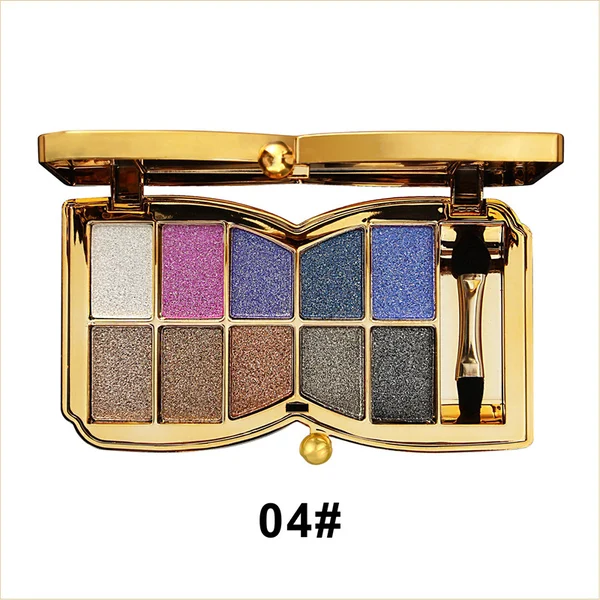 (BUY 2 SAVE 15%)✨10 Colors Sparkle Shimmer Eyeshadow Palette-Festivesl