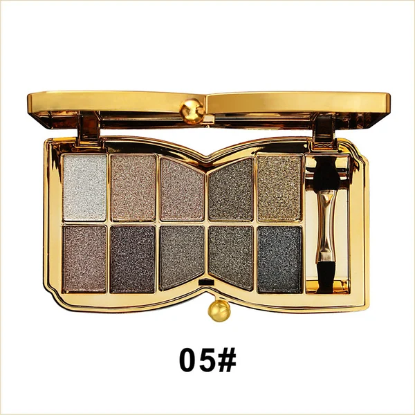 (BUY 2 SAVE 15%)✨10 Colors Sparkle Shimmer Eyeshadow Palette-Festivesl