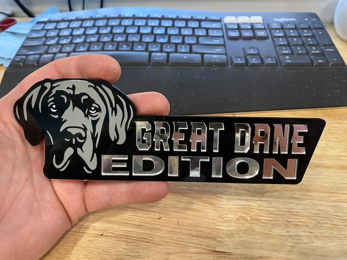 🌈💫 Promotion-SAVE 45% OFF🌈💫Dog Car Badge Laser Cutting Car Emblem-Festivesl