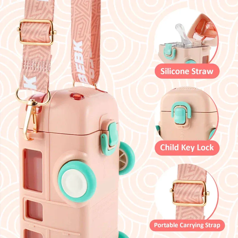 🌈💫 Promotion-SAVE 45% OFF🌈💫💥Baby Bus Straw Cup-Festivesl