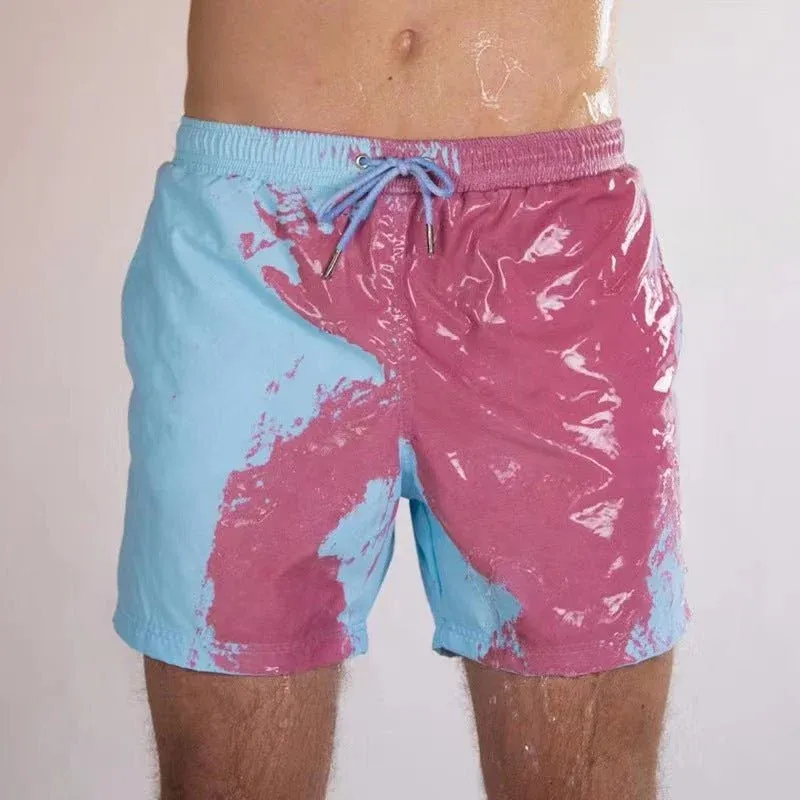🔥2-in-1 Color Changing Swim Shorts🏄🏄-Festivesl