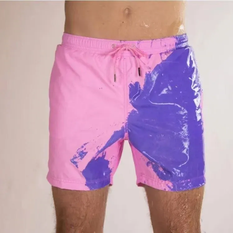 🔥2-in-1 Color Changing Swim Shorts🏄🏄-Festivesl