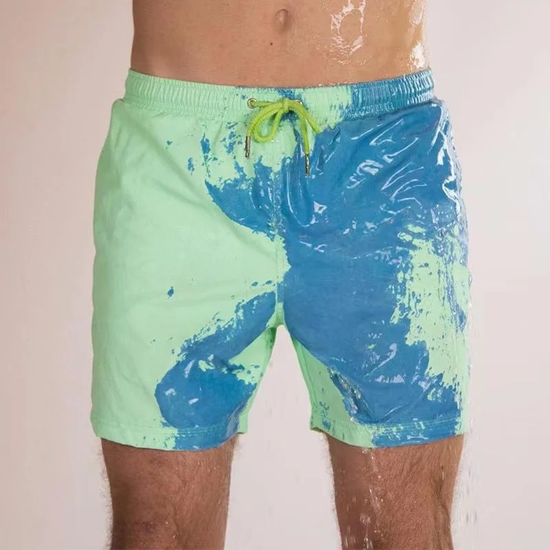 🔥2-in-1 Color Changing Swim Shorts🏄🏄-Festivesl
