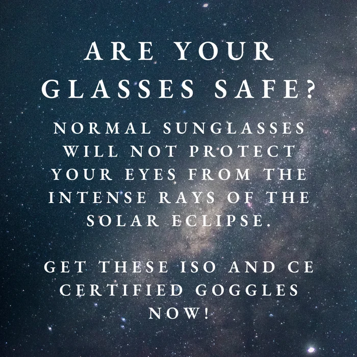 🔥2024 Hot Sell 🔥Solar Eclipse Glasses-Festivesl