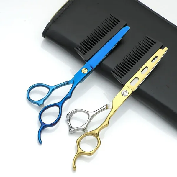 Professional Hairdressing Scissors With Detachable Comb-Festivesl