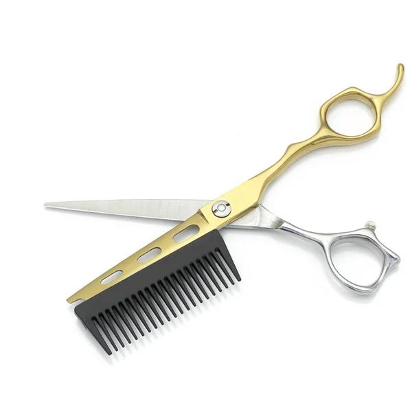Professional Hairdressing Scissors With Detachable Comb-Festivesl