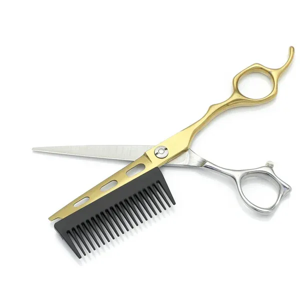 Professional Hairdressing Scissors With Detachable Comb-Festivesl