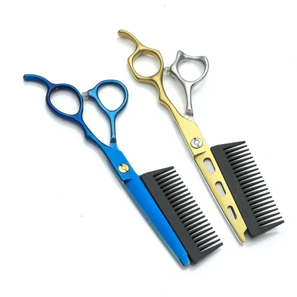 Professional Hairdressing Scissors With Detachable Comb-Festivesl