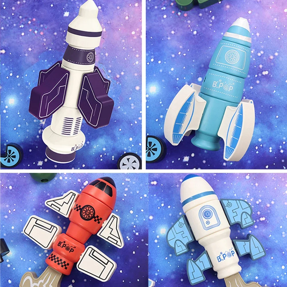 🚀Magnetic model self-assembly puzzle building blocks-Festivesl