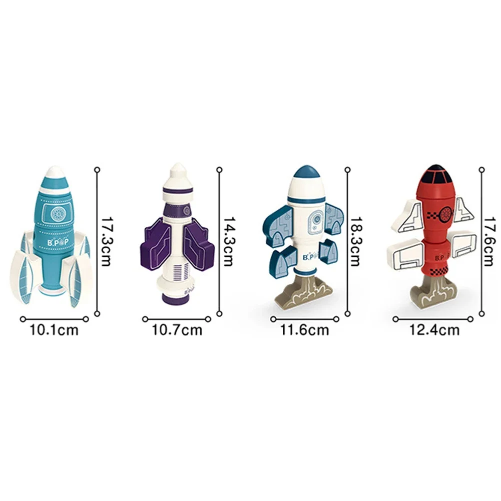 🚀Magnetic model self-assembly puzzle building blocks-Festivesl