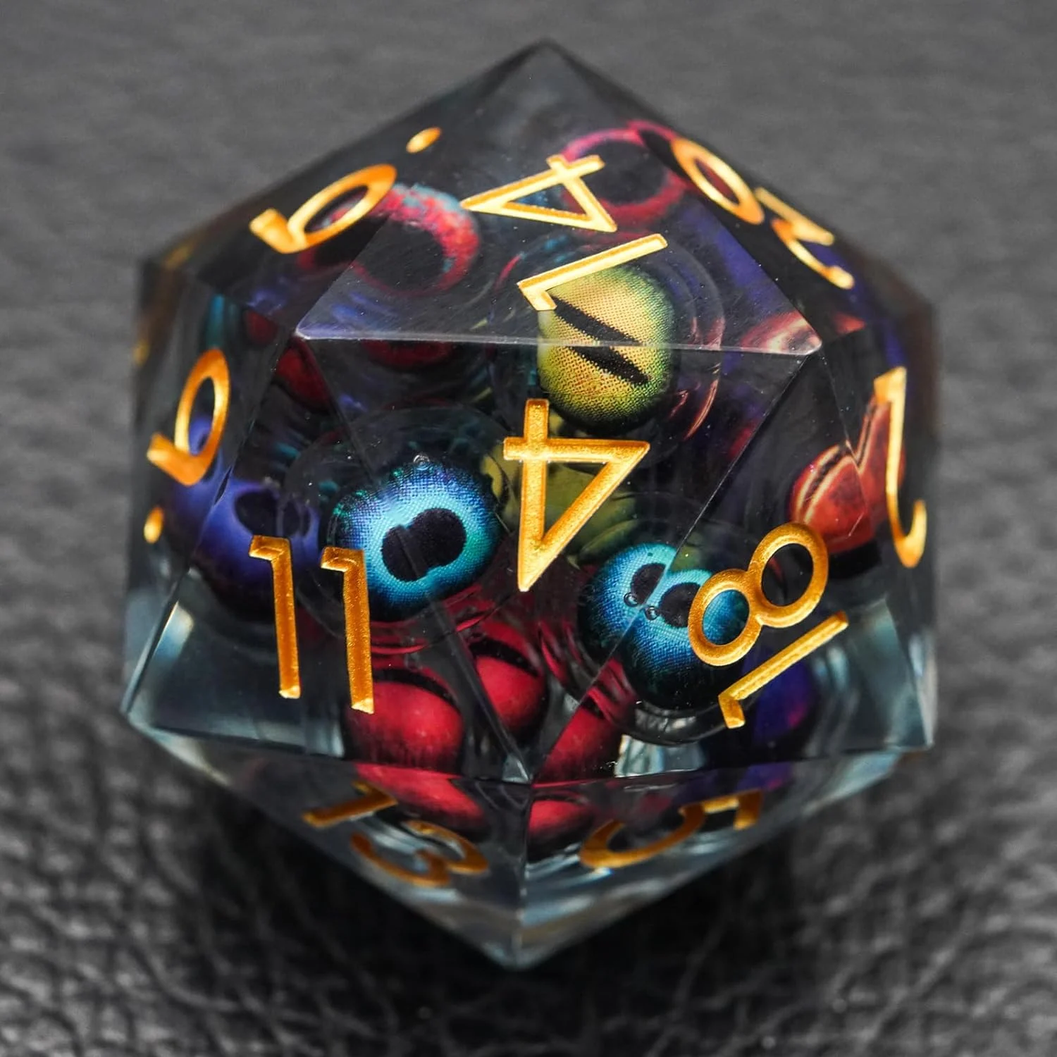Eye Liquid Core Dice Set-Festivesl
