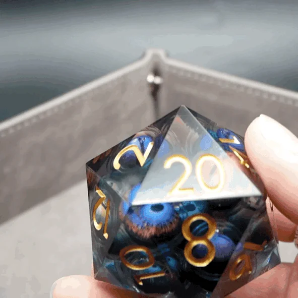 Eye Liquid Core Dice Set-Festivesl