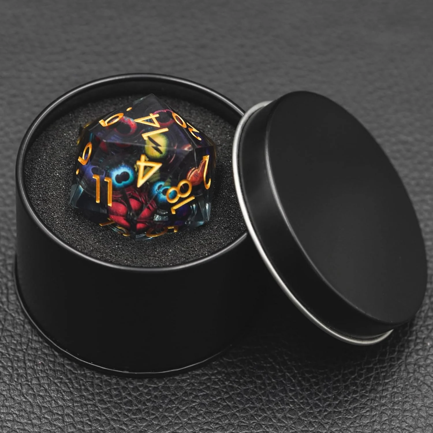 Eye Liquid Core Dice Set-Festivesl