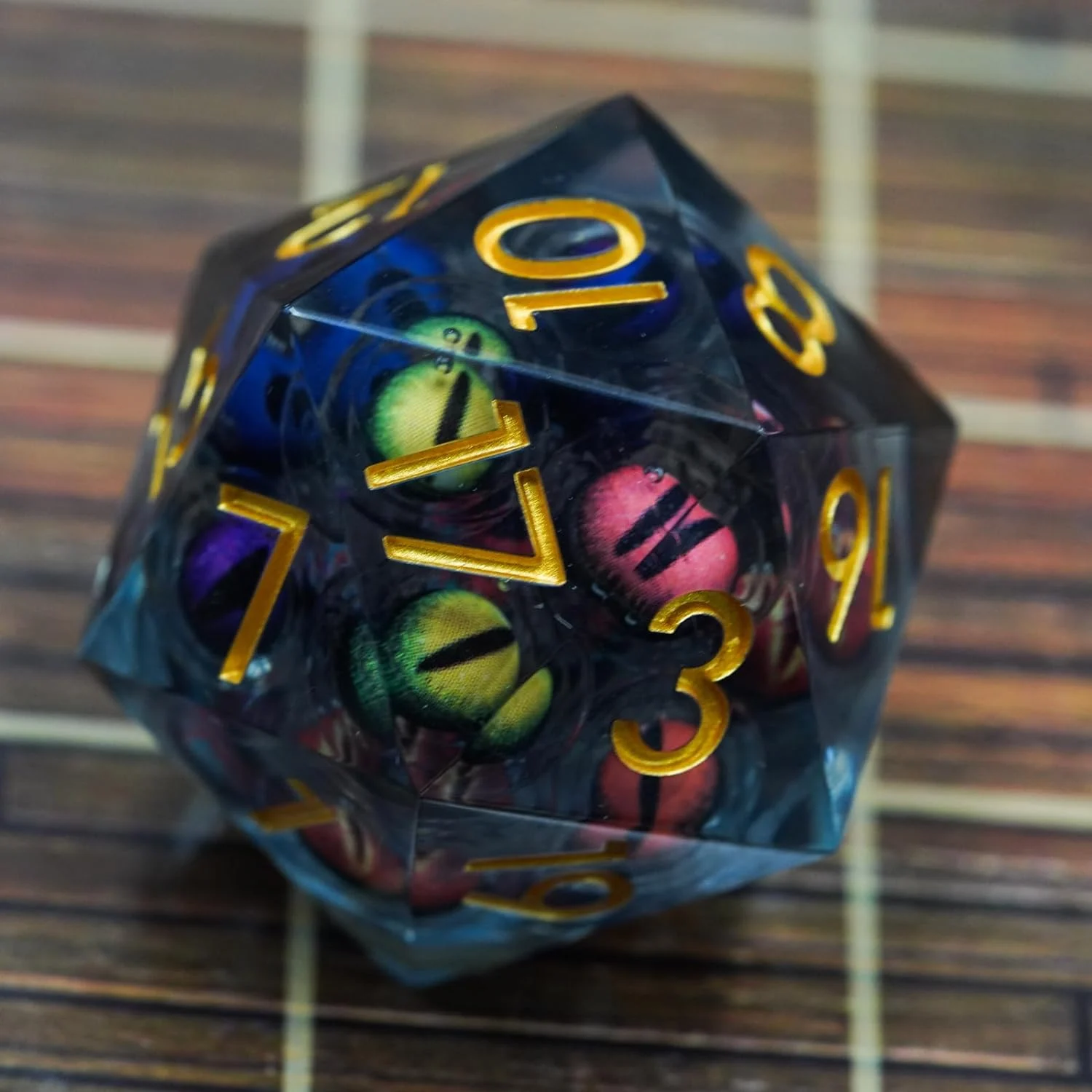 Eye Liquid Core Dice Set-Festivesl