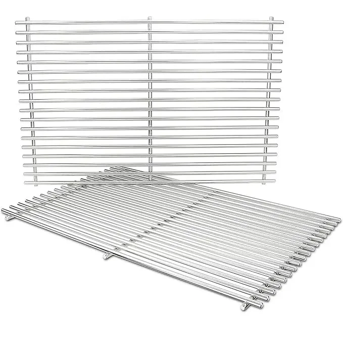 Portable Camping BBQ Grill 3 Hight Adjustable Stainless Steel Folding Charcoal Backpacking Stove with Grill Gloves Carry Bag-Festivesl