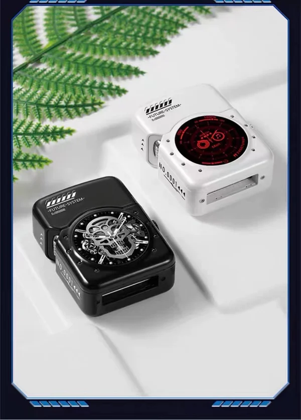 Lighter Genuine Intelligent Creative Touch Screen Intelligent Windproof Kerosene Lighter-Festivesl