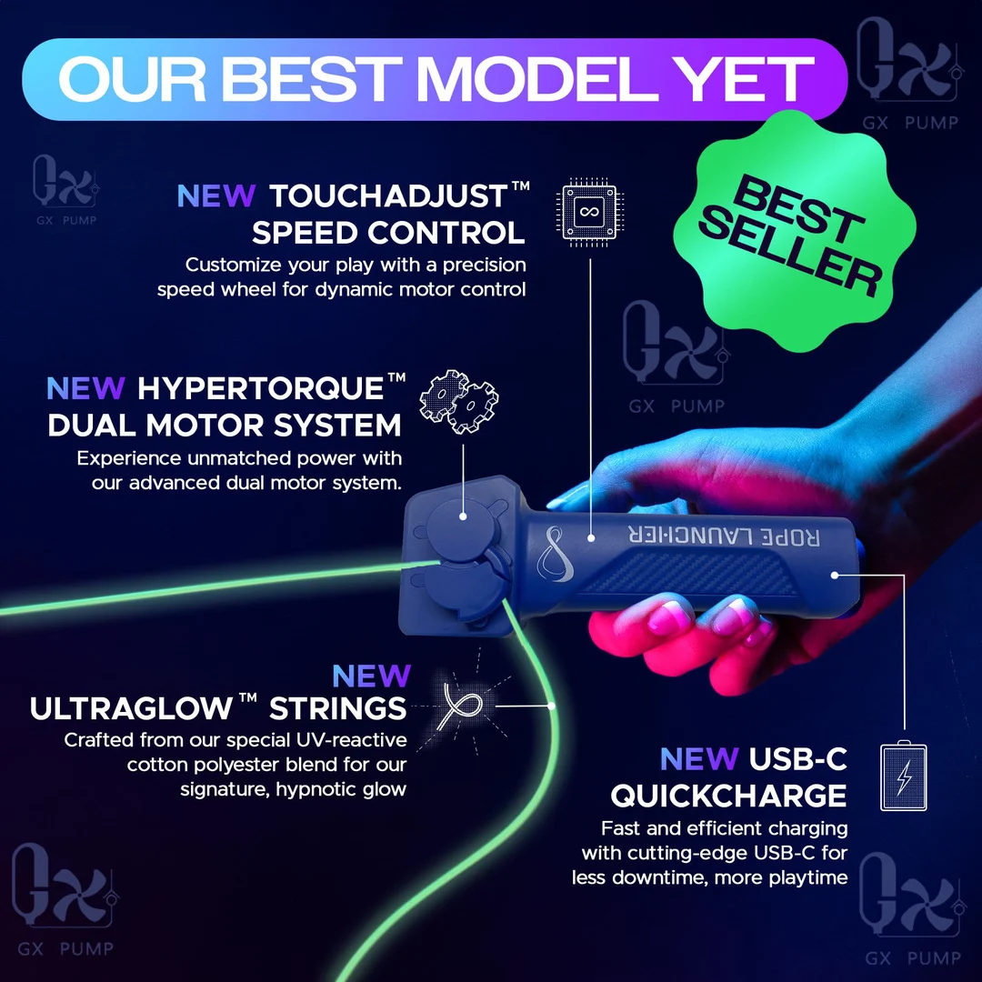 Magic Handheld Glow-in-the-dark Rope Toy🤩-Festivesl