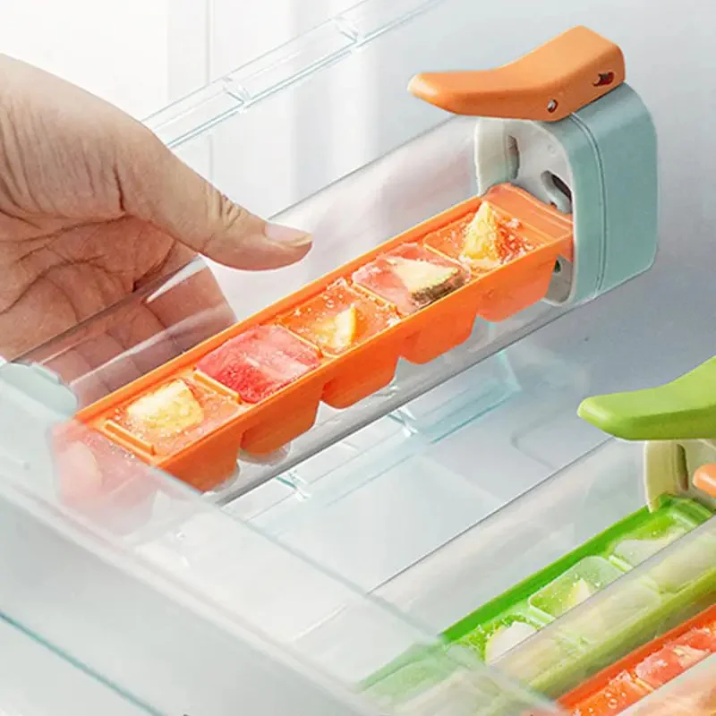 🧊🧊Newly upgraded one-hand press ice tray ice tray mold🧊-Festivesl
