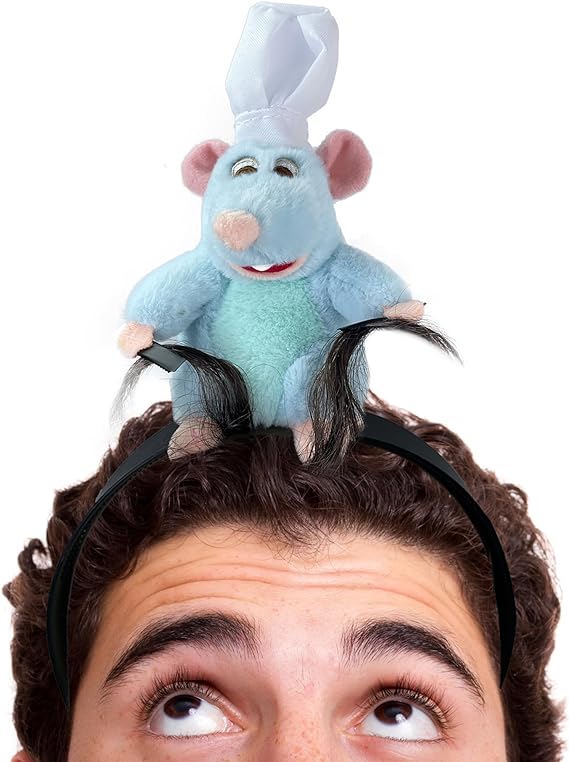 😘Last Day 50% OFF🐭-Chef Ratatouille Hairband Plush