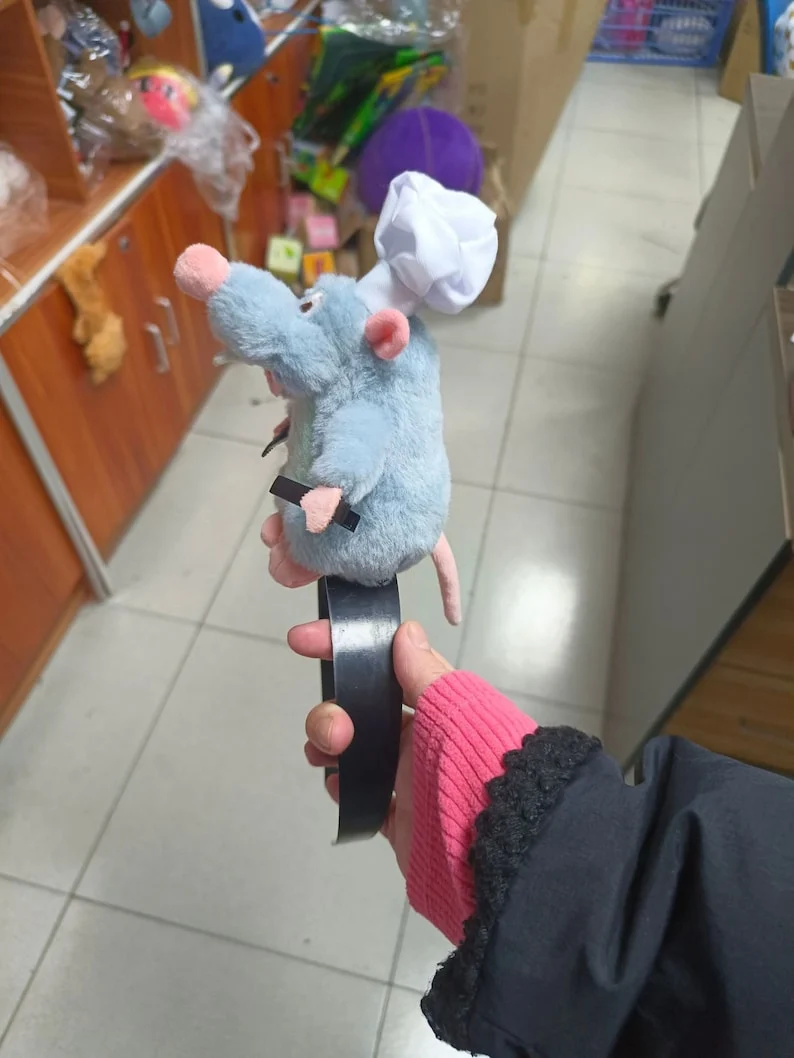 😘Last Day 50% OFF🐭-Chef Ratatouille Hairband Plush