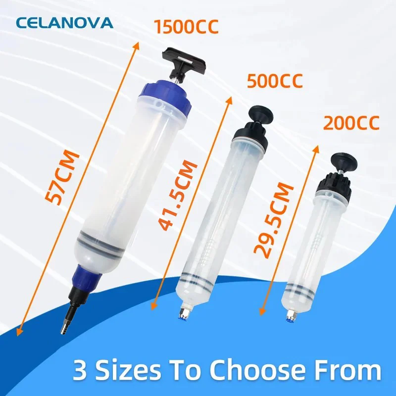 Syringe Type Suction And Injection Dual-purpose Oil Change Tool Manual Oil Filling Device