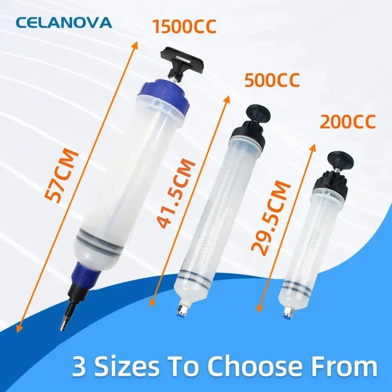 Syringe Type Suction And Injection Dual-purpose Oil Change Tool Manual Oil Filling Device