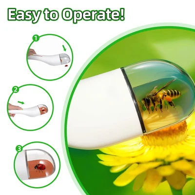 Children's toy insect observation device