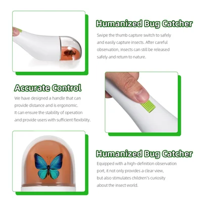 Children's toy insect observation device