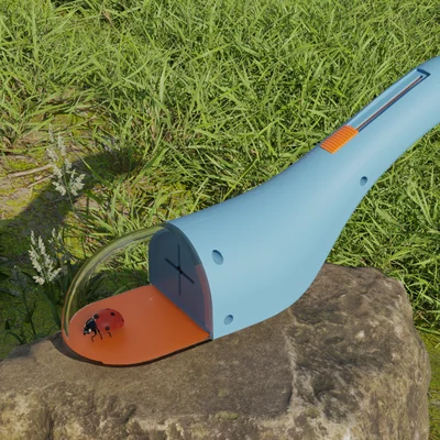 Children's toy insect observation device