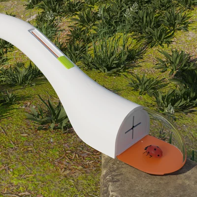 Children's toy insect observation device