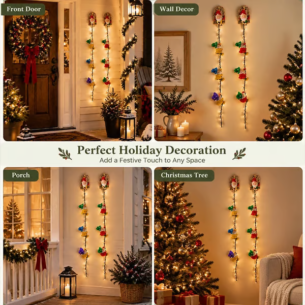 💥 LAST DAY 49% OFF - 🎄 Christmas Gnome String Lights (📦Buy 2 Free Shipping)