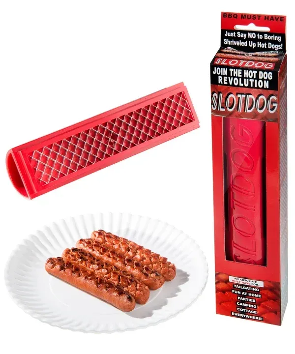 🔥HOT SALE 49% OFF - Hot Dog Criss-Cross Slots Slicer