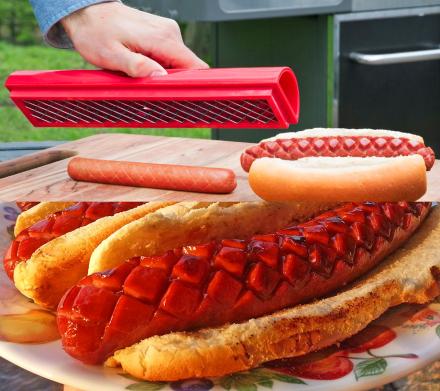 🔥HOT SALE 49% OFF - Hot Dog Criss-Cross Slots Slicer