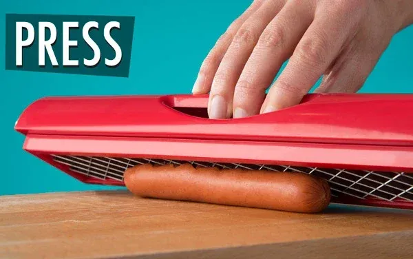 🔥HOT SALE 49% OFF - Hot Dog Criss-Cross Slots Slicer
