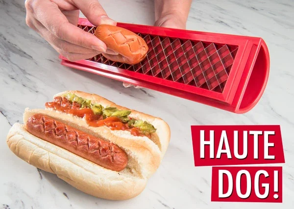 🔥HOT SALE 49% OFF - Hot Dog Criss-Cross Slots Slicer