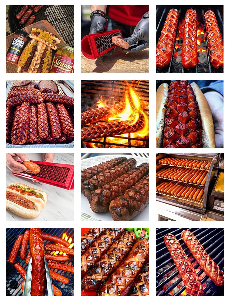 🔥HOT SALE 49% OFF - Hot Dog Criss-Cross Slots Slicer