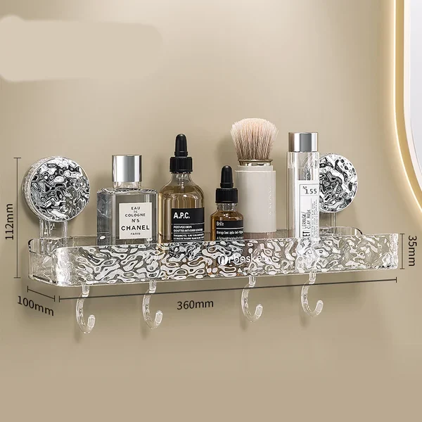 🔥Last Day Promotion 49% OFF🔥 Light luxury style punch-free storage rack