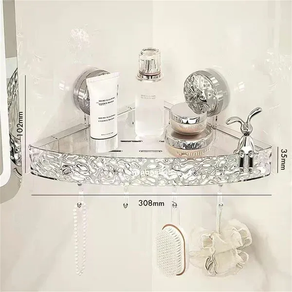 🔥Last Day Promotion 49% OFF🔥 Light luxury style punch-free storage rack
