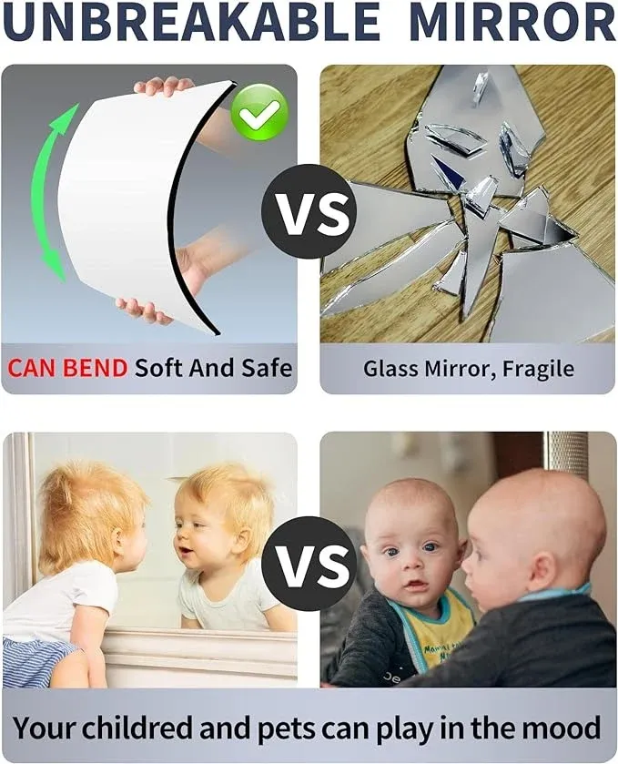 🎁DIY Mirror Wall - Acrylic Wall Mirrors